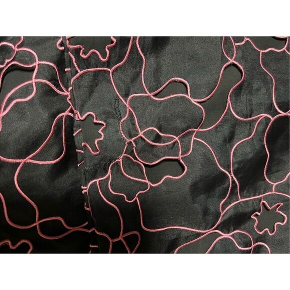 Diane Von Furstenberg Leni Interlaced Sleeveless Silk Floral Dress Size 8 - Picture 7 of 9